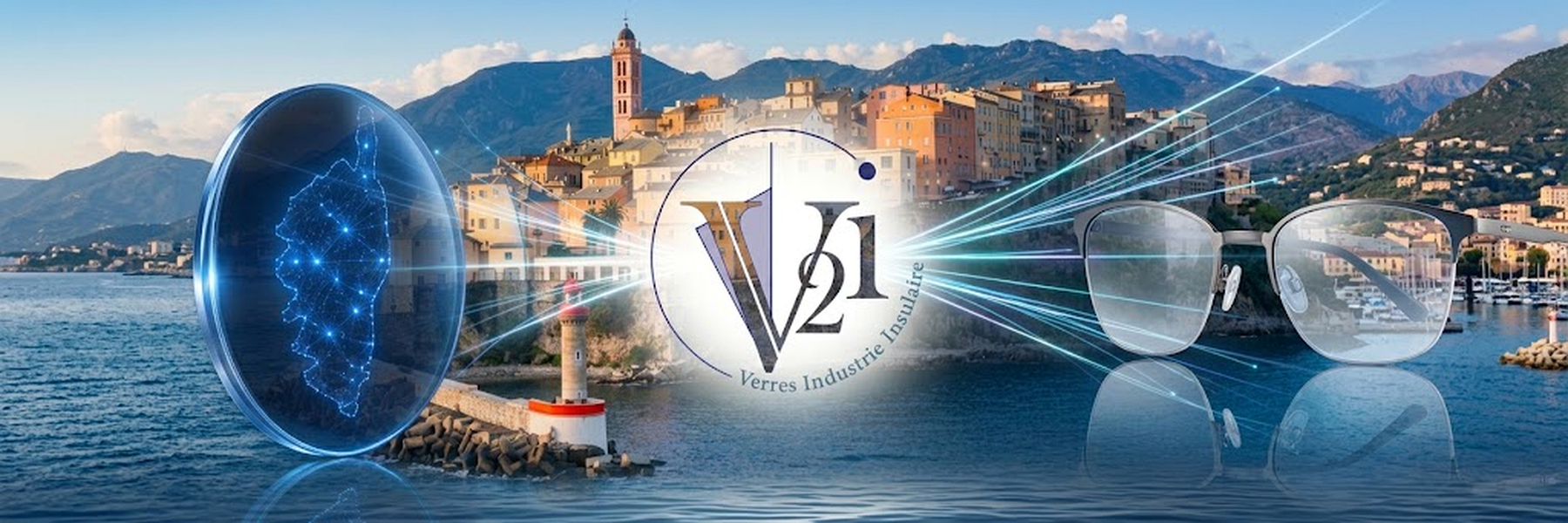 Bastia, innovation optique V2i et Corse lumineuse